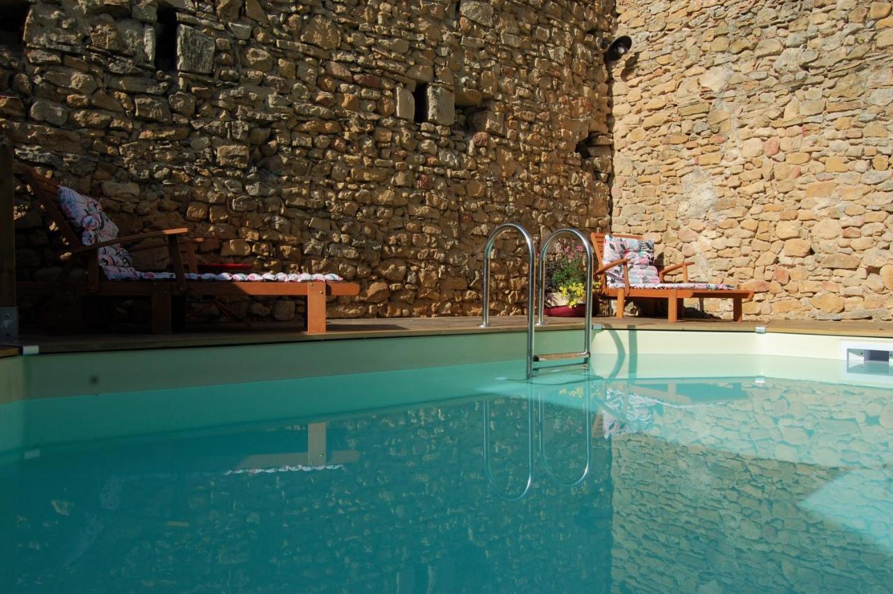 La Bucolique, Chambres Et Jardin D'Hotes Sabran Bagian luar foto